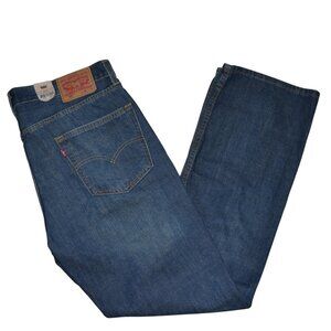 Levis 527 Bootcut Jeans Men's Size 36x32 Dark Wash Denim NWT